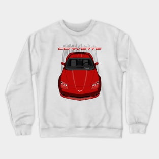 Corvette C6 - Crystal Red Crewneck Sweatshirt